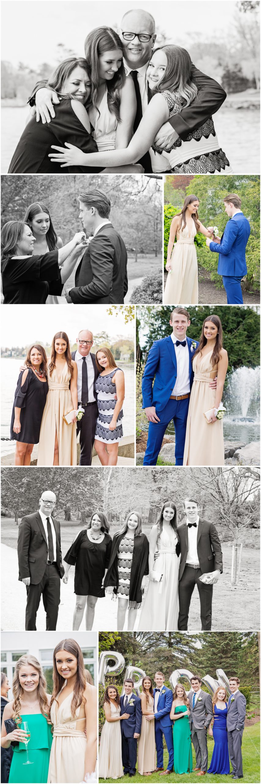 PreProm portraits and candid