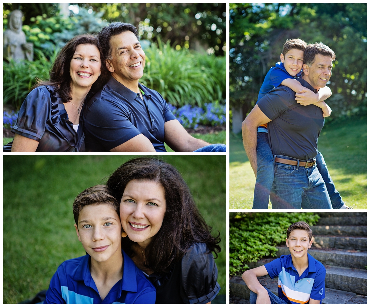 Family photo session in Glen Abbey