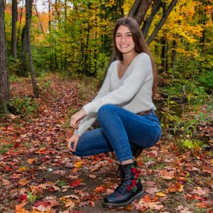 teen girl in doc marten boots